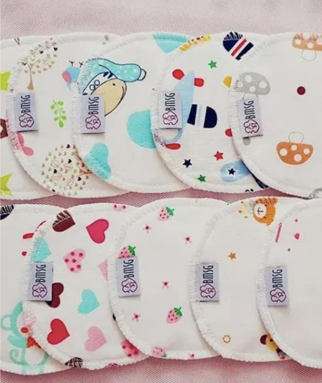 100% Cotton Washable Breastpads
