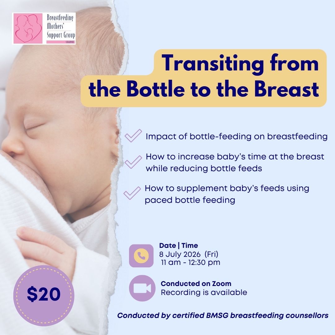 BMSG Mini-Workshop – Transiting from the Bottle to the Breast