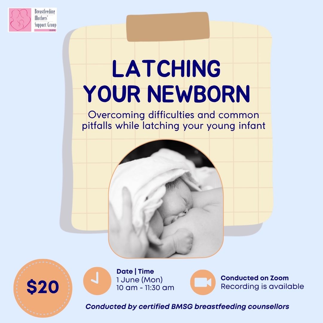 BMSG Mini-Workshop – Latching Your Newborn