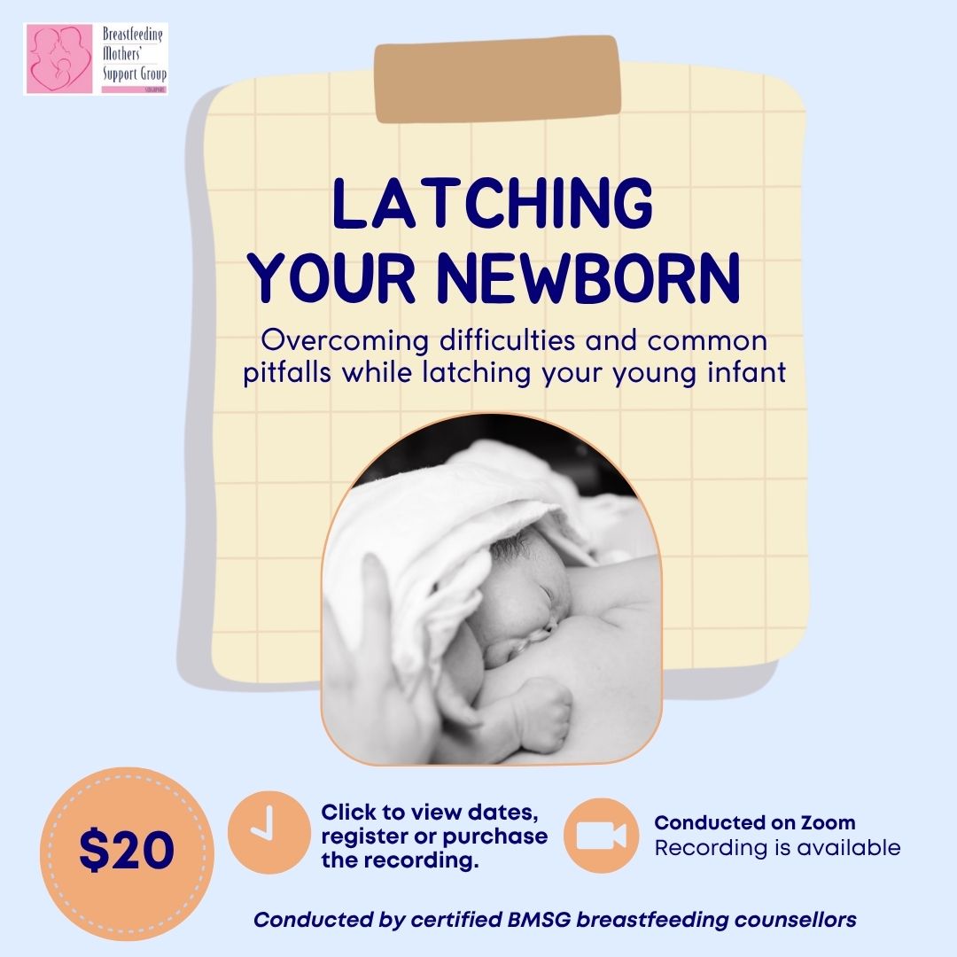 BMSG Mini-Workshop – Latching Your Newborn